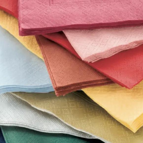 serviette couleur